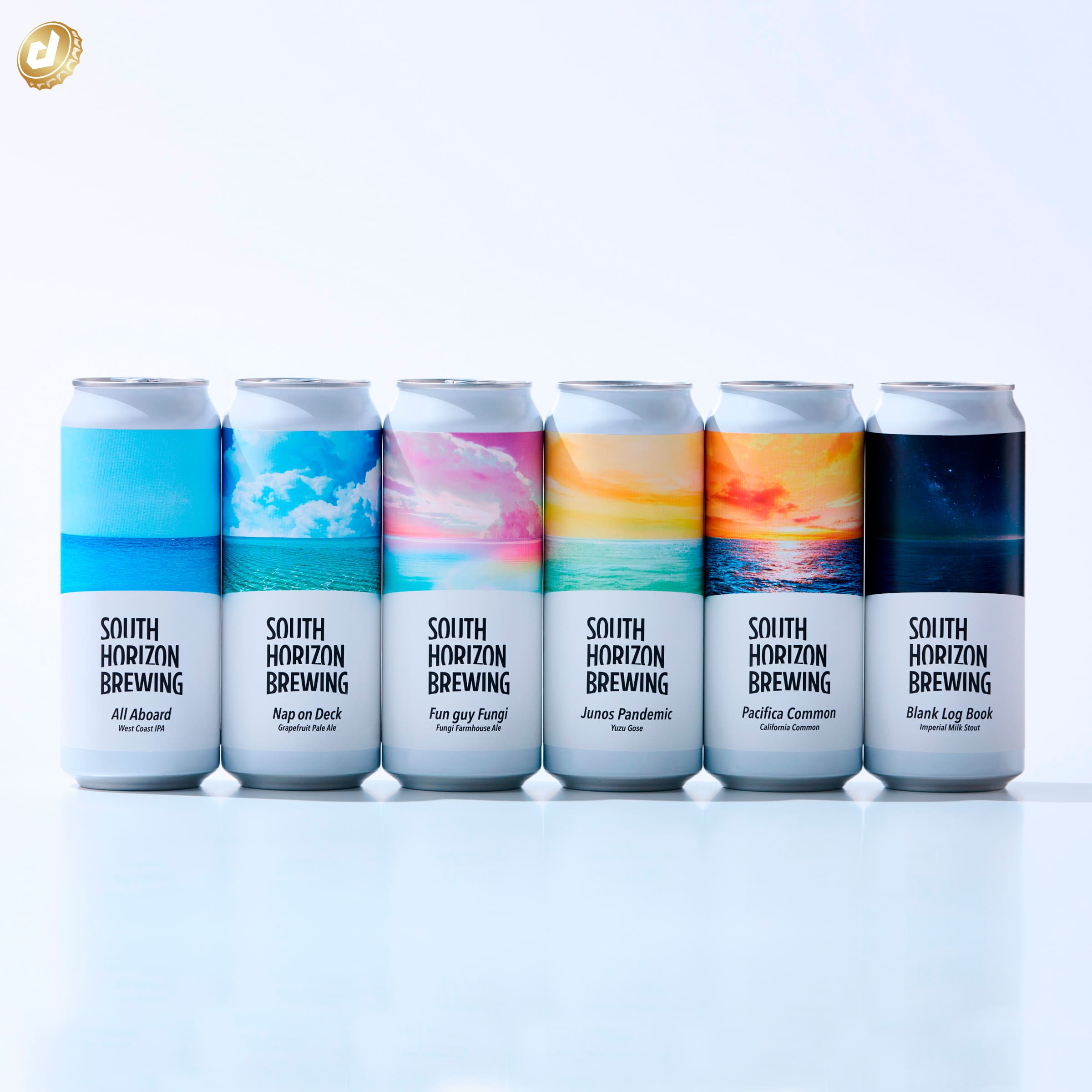 SOUTH HORIZON BREWINGのラベル