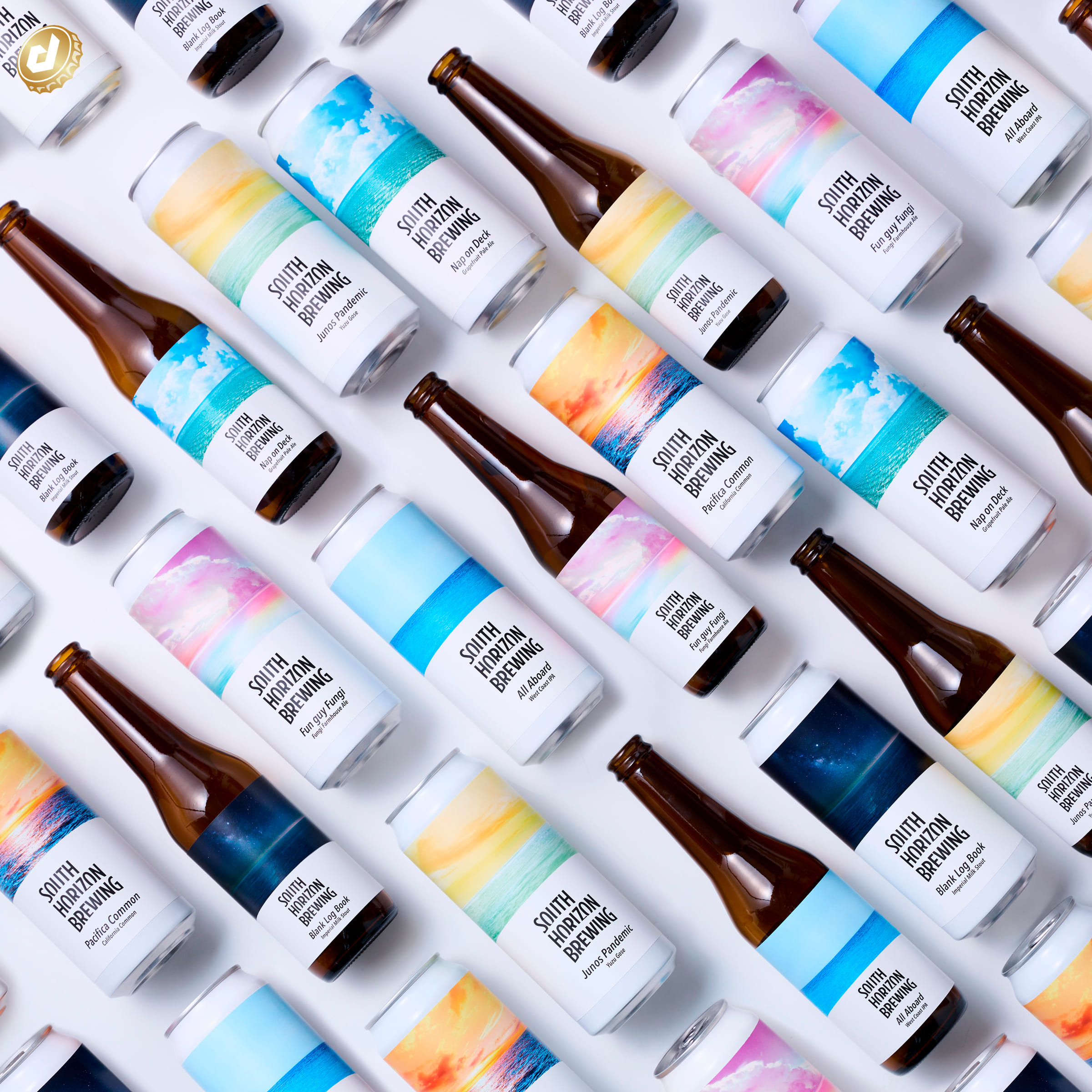 SOUTH HORIZON BREWINGのラベル